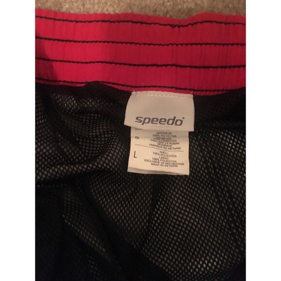 Speedo Men's Graphic Print Swim Board Surf Shorts Size Large - Picture 7 of 7